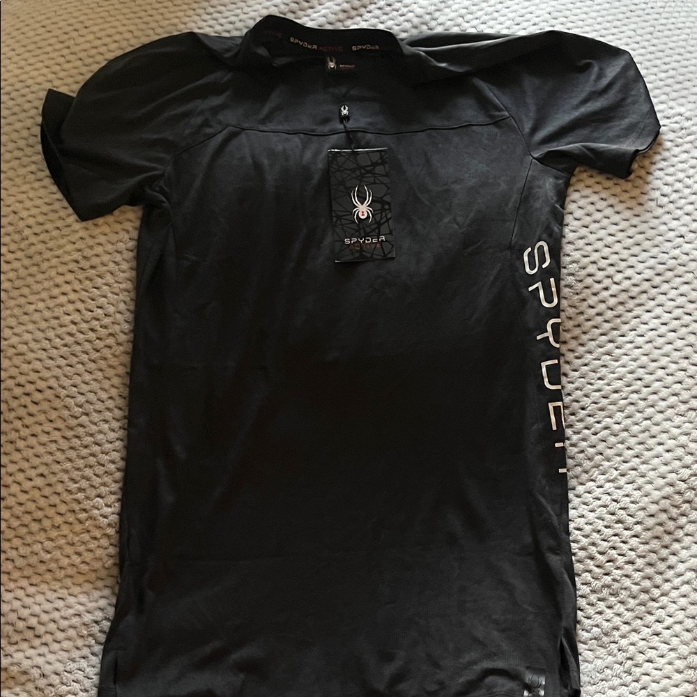 Spyder Black Short Sleeve Tee